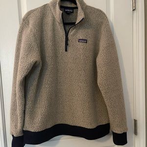 Womens Large Patagonia quarter zip jacket